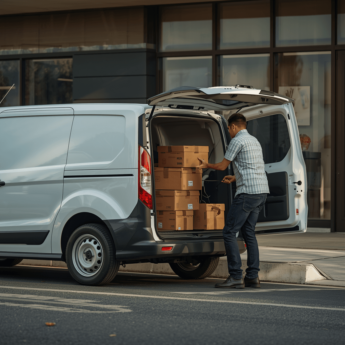Camioneta de logística
